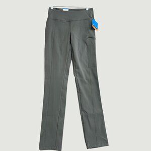 NEW  Columbia Omni-Shade City Grey Women's S Active Pants Lined Cargo M0199
